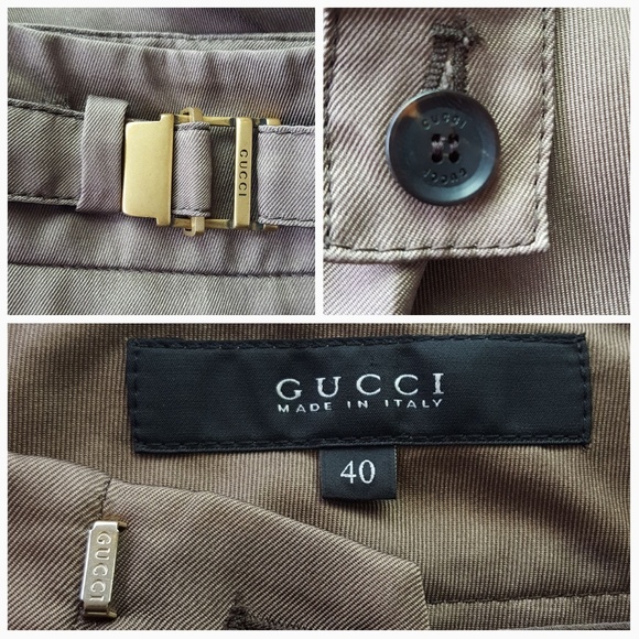 Gucci | Silk Pleat-Front Trousers - Picture 9 of 9